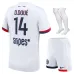 Paris Saint-Germain D.DOUÉ 2025/26 Auswärts Kinder Trikot - Weiß