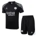 Paris Saint-Germain 2025/26 Training Jersey + Shorts - Black