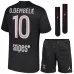Paris Saint-Germain O.DEMBÉLÉ 2025/26 Viertes Kinder-Set - Schwarz