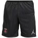 Paris Saint-Germain  D.DOUÉ 2025/26 Fourth Kids Kit - Black