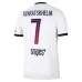 PSG KVARATSKHELIA 2026/27 Away Kids Kit Jersey