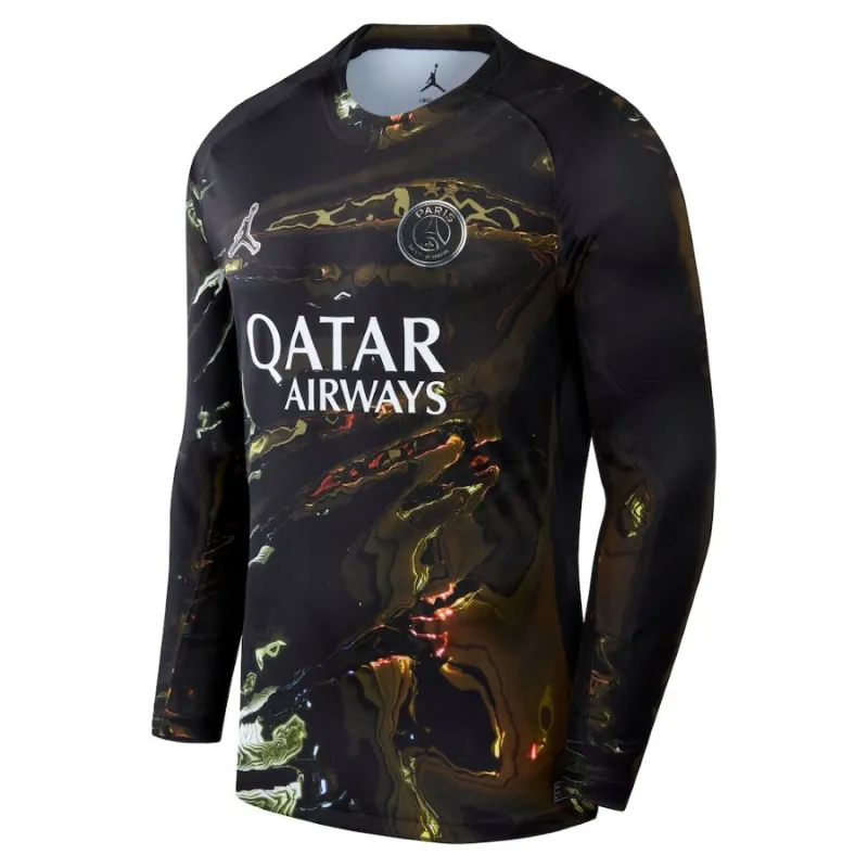 PSG 2025/26 Jordan Night 2 Stars Long Sleeve Jersey