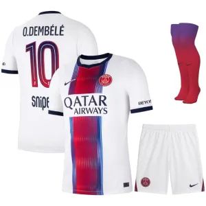 PSG O.DEMBELE 2026/27 Away Kids Kit Jersey