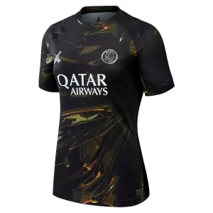 PSG 25/26 Jordan Fifth Women Jersey Night Edition Black