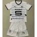 Camiseta y pantalones cortos para niños de Rennes 2024/25 De visita - Blanco