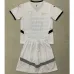 Camiseta y pantalones cortos para niños de Rennes 2024/25 De visita - Blanco