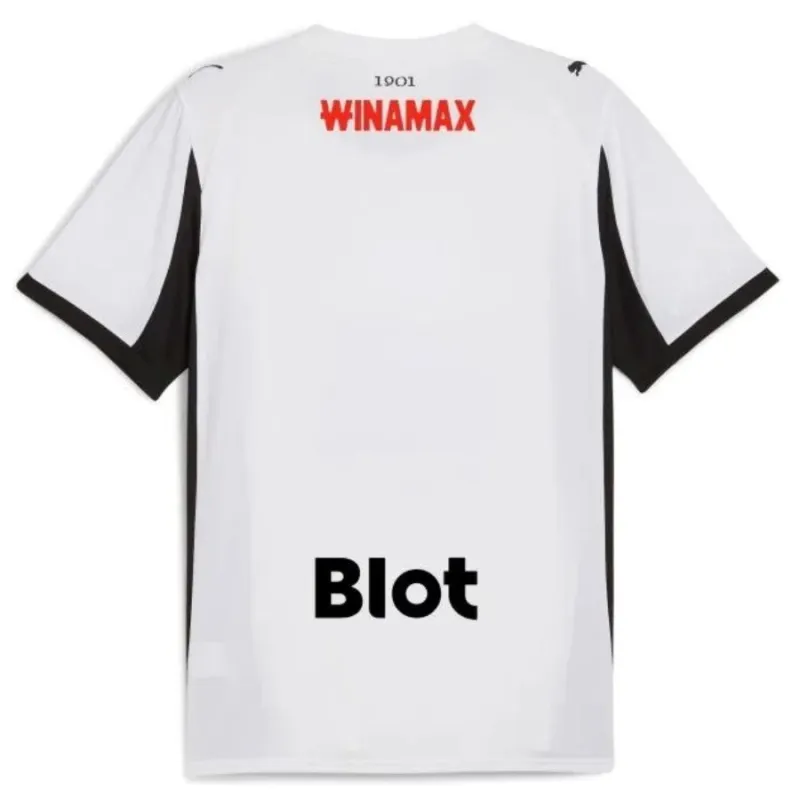 Rennes 2025/26 Away Kids Jersey - White