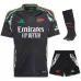 Arsenal 2024/25 Kids' Away Jersey Fan Version Black Set