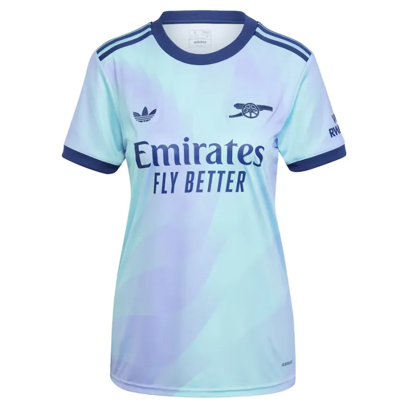 Maillot d'équipe n°3 féminin d'Arsenal 2024/25 - Version supporter (Aqua)