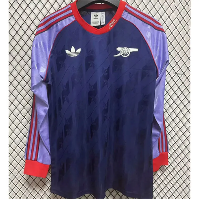 Arsenal 2024/25 Long Sleeve Commemorative Jersey - Blue