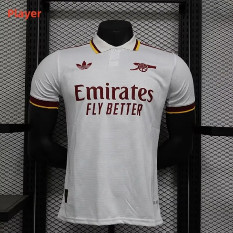 Maillot de la version supporter d'Arsenal 2024/25 - Blanc
