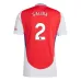 Arsenal 2024/25 Heim - Replikations - Trikot - Rot (SALIBA)