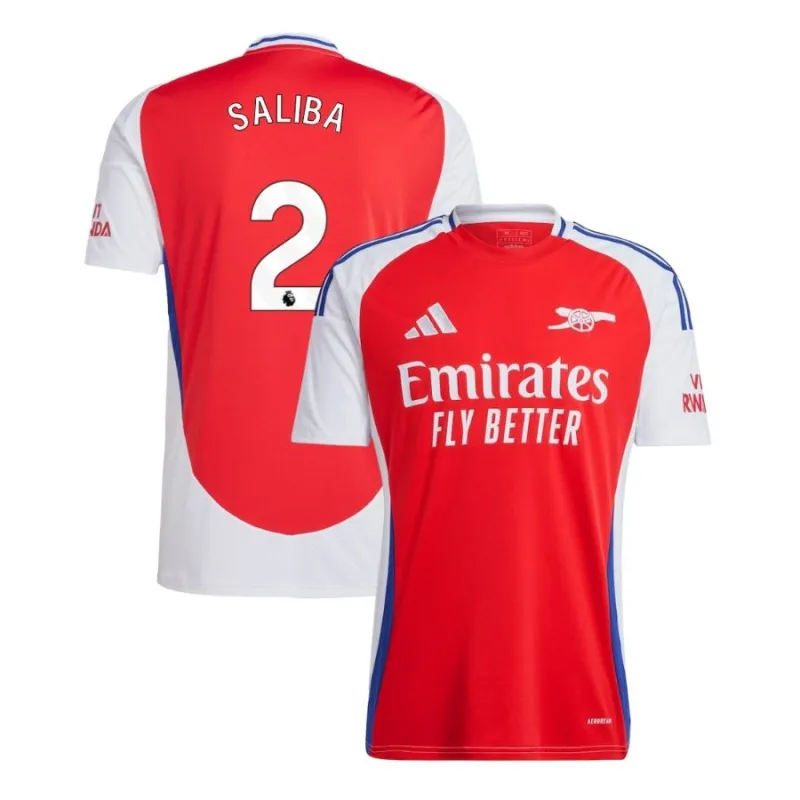 Arsenal 2024/25 Heim - Replikations - Trikot - Rot (SALIBA)