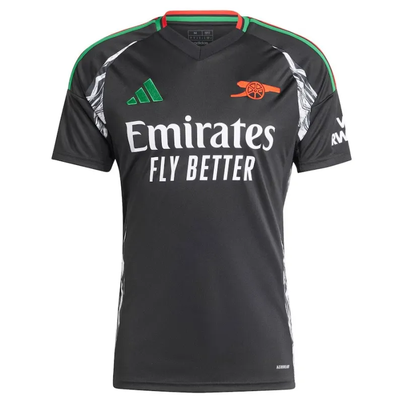 Maillot de replique d'Arsenal 2024/25 extérieur SALIBA - Noir