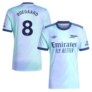 Maillot de replique troisième d'Arsenal Ødegaard 2024/25 - Bleu ciel