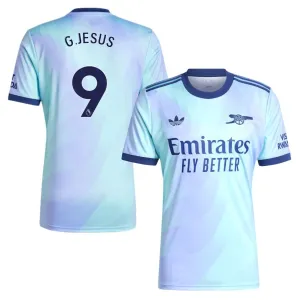 Maillot de replique troisième d'Arsenal G.JESUS 2024/25 - Bleu ciel