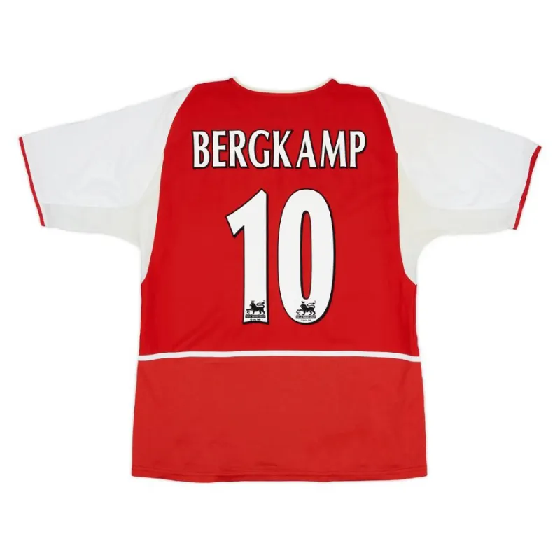 Bergkamp Arsenal 2000/2002 Heimtrikot - Rot