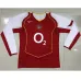 Camiseta retro de local de manga larga Arsenal 2004/05 - Roja