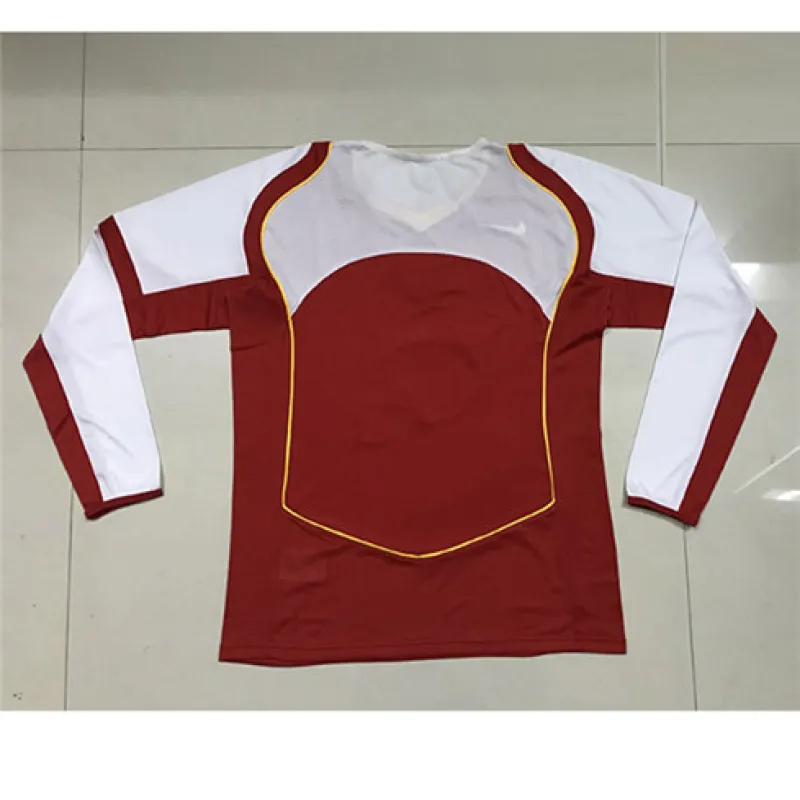 Camiseta retro de local de manga larga Arsenal 2004/05 - Roja