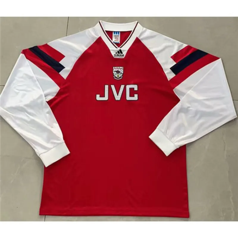 Maglia di casa a maniche lunghe Arsenal 1992/94 - Rossa
