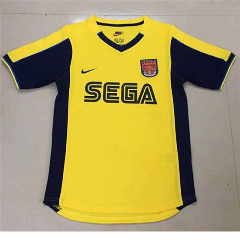 Arsenal 2022 Away Jersey - Yellow