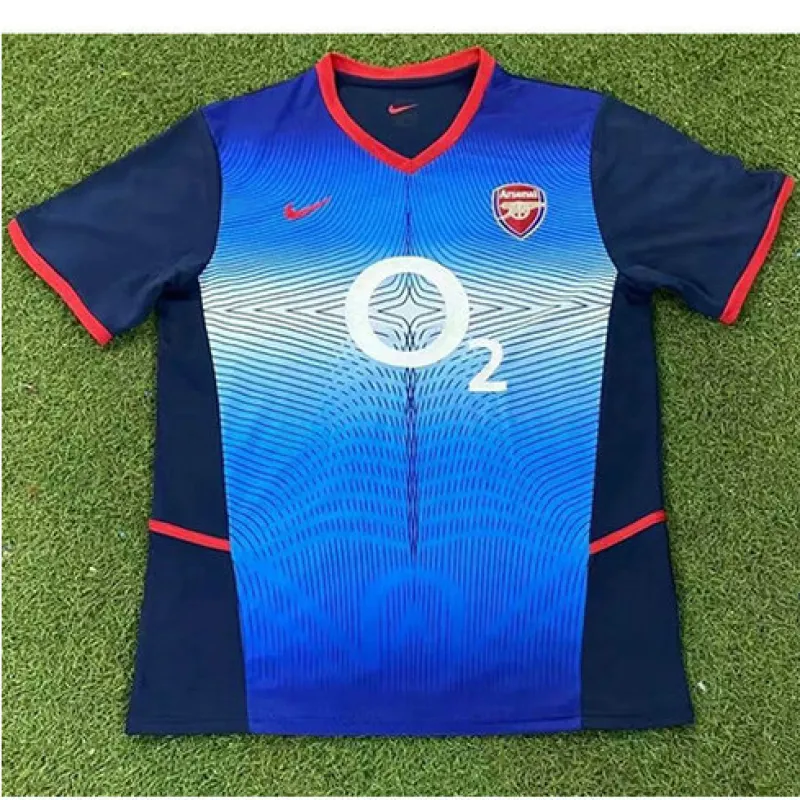 Arsenal 2002/04 Away Jersey - Blue