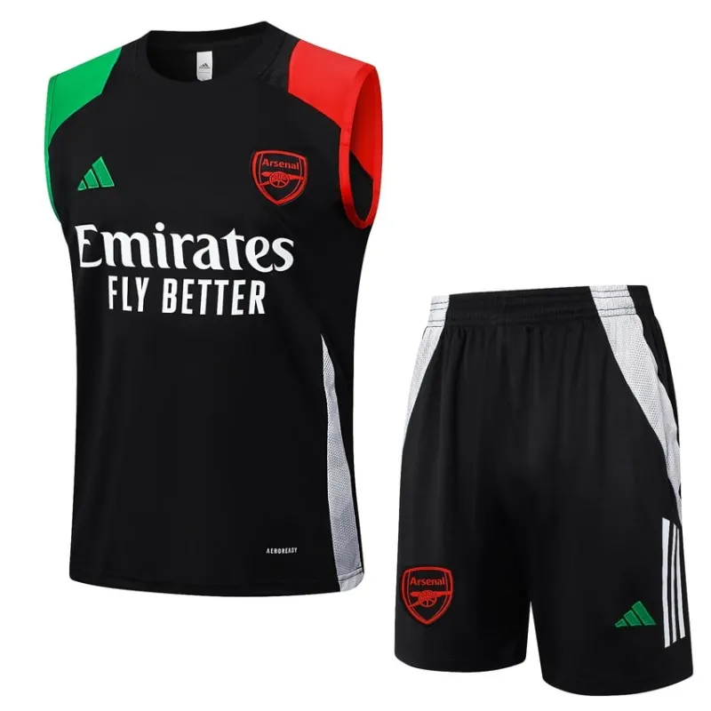 Tuta SHORT Arsenal stagione 2024/25 - Nera