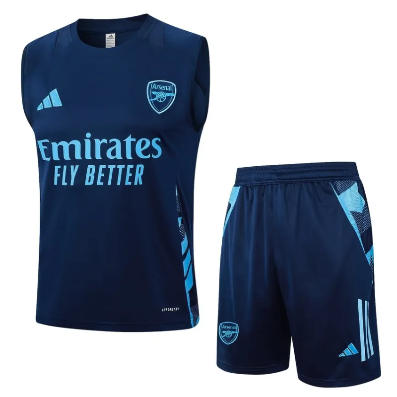 Traje SHORT Arsenal temporada 2024/25 - Azul