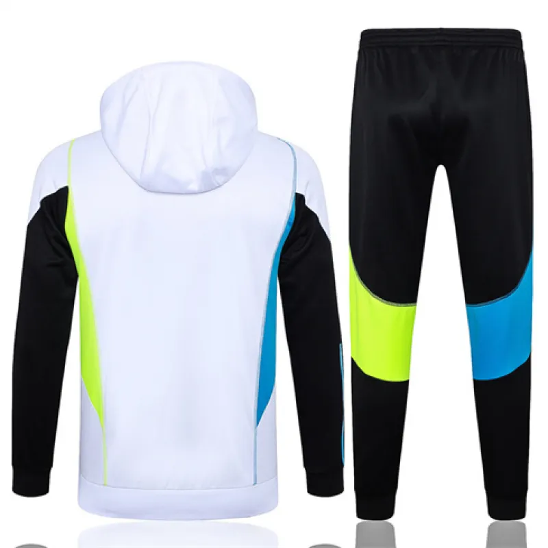 Arsenal 2024/25 Season Kids' Hooded Sports Suit - White