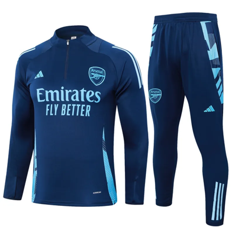 Arsenal 2024/25 Saison Kinder Sportanzug - Blau