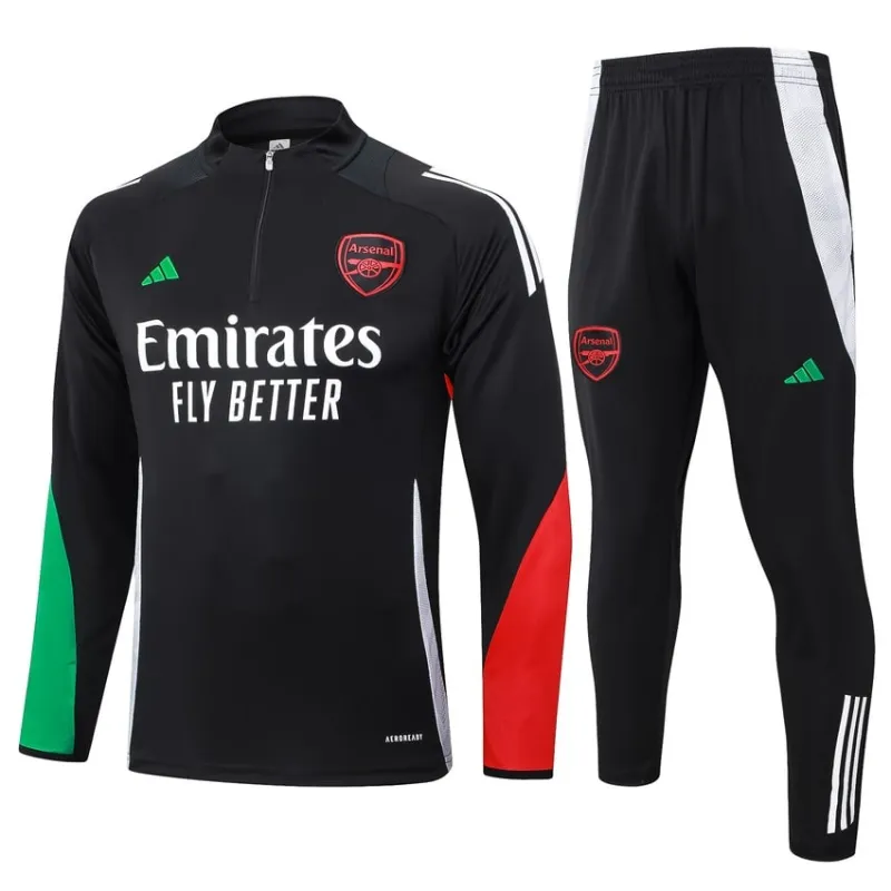 Tuta sportiva per bambini Arsenal stagione 2024/25 - Nera