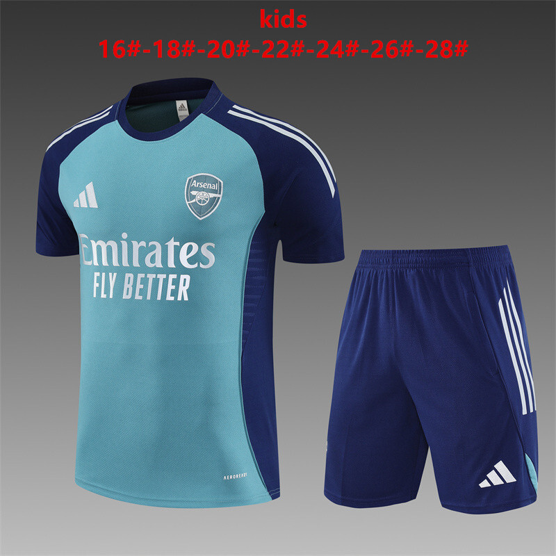Arsenal 2025/26 Kids Training Set blue