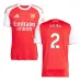 Arsenal SALIBA 2025/26 Home Jersey - Red