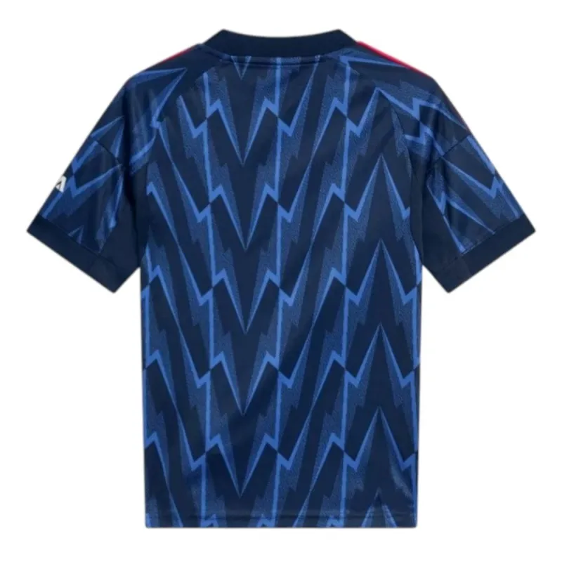 Arsenal 2025/26 Auswärts-Kinder-Trikot - Blau
