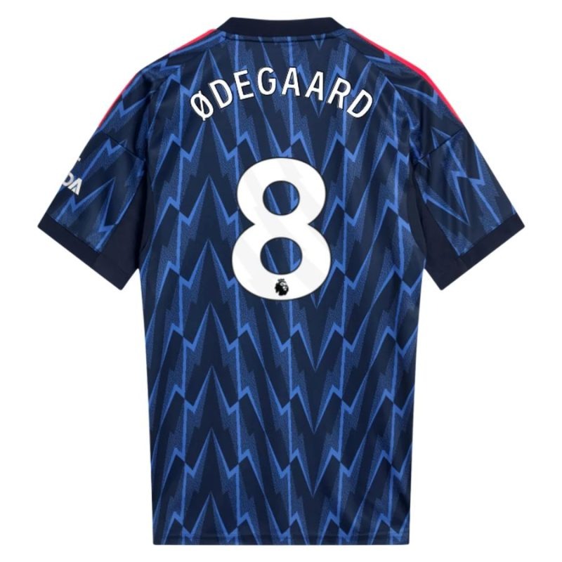 Arsenal ØDEGAARD 2025/26 Away Jersey - Blue