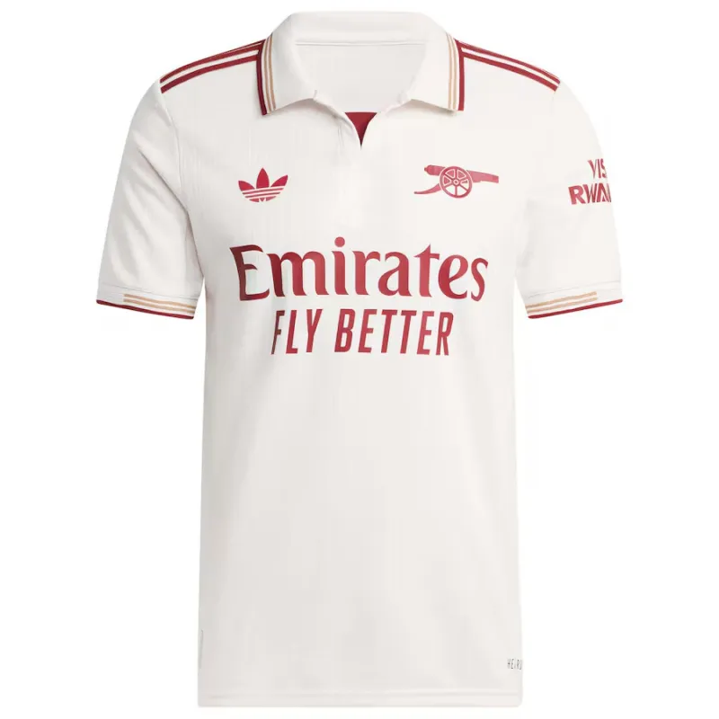 Tercera camiseta versión jugador Arsenal 2025/26