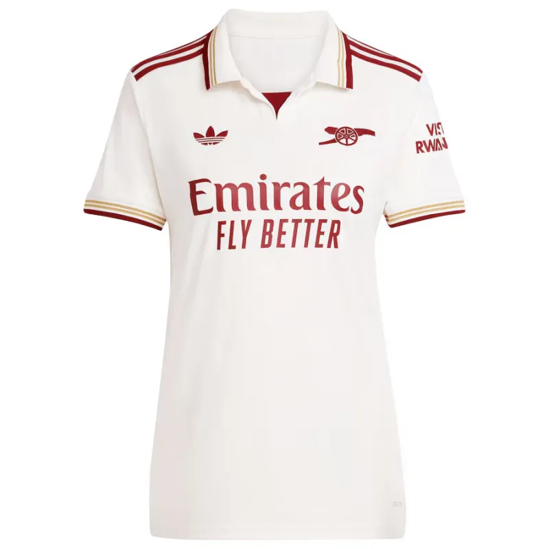 Arsenal 2025/26 Drittes Frauen-Trikot - Weiß