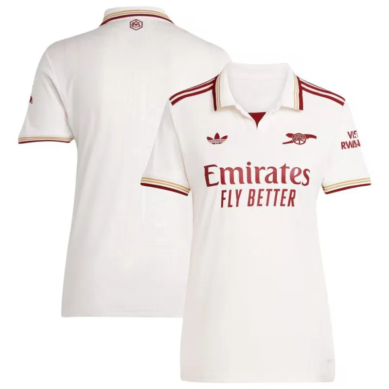 Arsenal 2025/26 Drittes Frauen-Trikot - Weiß