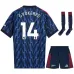 Arsenal GYOKERES 2025/26 Away Kids' Jersey Set - Blue