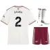 Arsenal SALIBA 2025/26 Drittes Kinder-Trikot-Set - Weiß