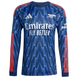 Arsenal 2025/26 Away Long-Sleeve Jersey - Blue