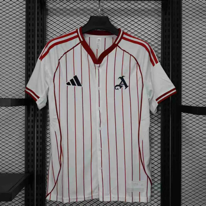 Arsenal Maglia Giocatore Edizione Baseball 2025/26 - Bianco