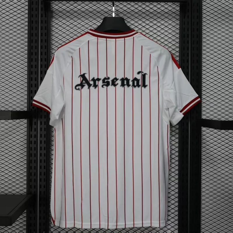 Arsenal Maglia Giocatore Edizione Baseball 2025/26 - Bianco