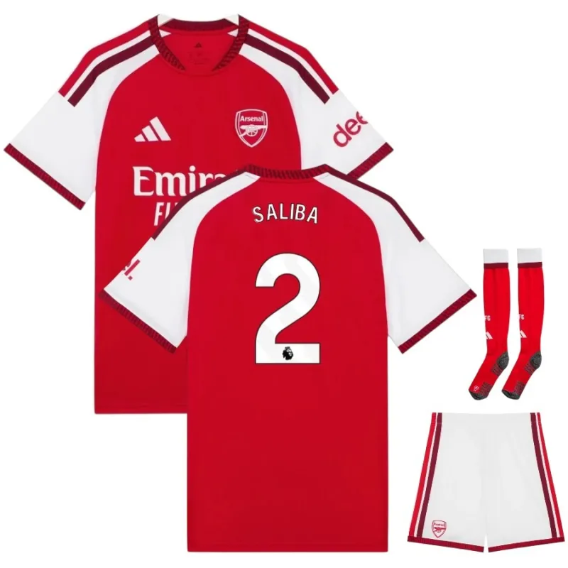 Kit Bambino Arsenal Casa 2026/27 SALIBA