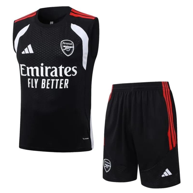 Arsenal 2026/27 Weste Set Schwarz