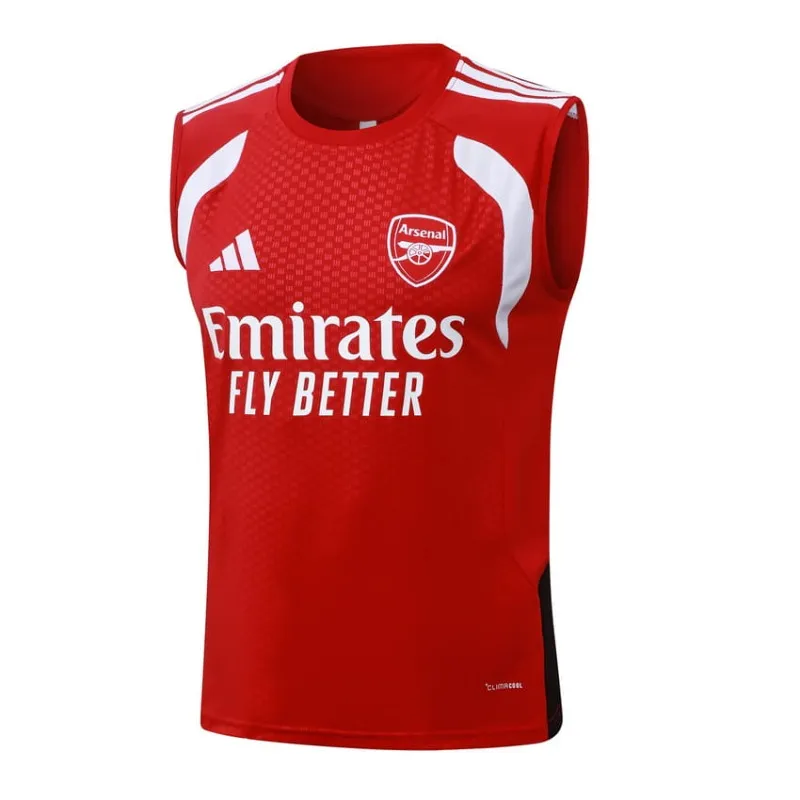 Conjunto Chaleco Arsenal 2026/27 Rojo