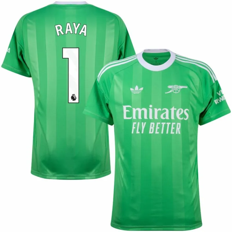 Arsenal Raya 2025/26 Maglia Portiere Terza Verde