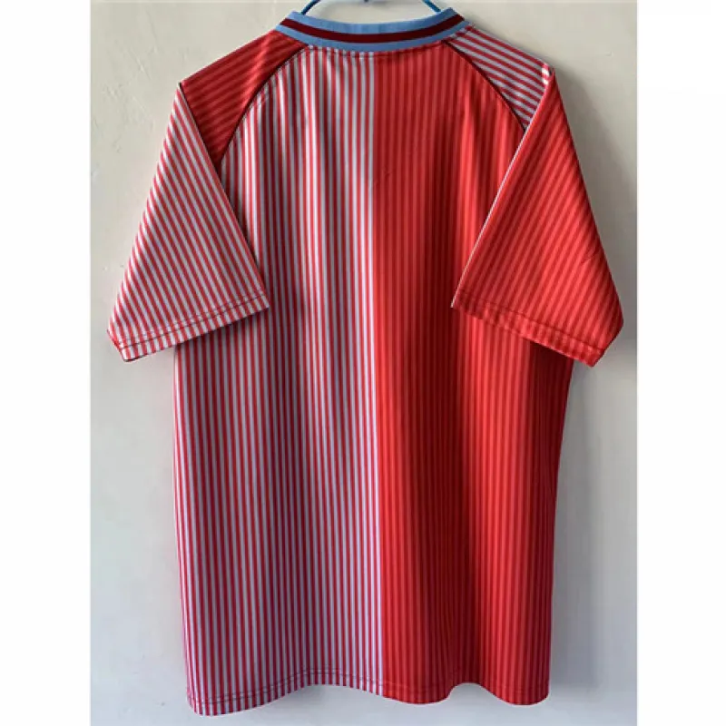 Camiseta retro de partido de casa de Aston Villa 1988 - Roja