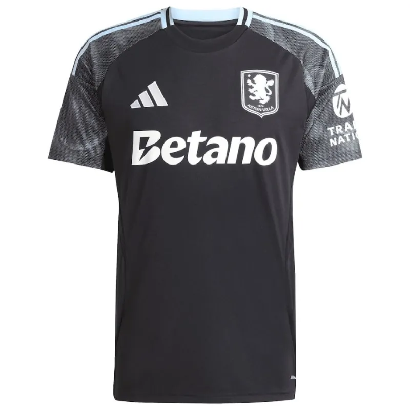 Maillot + Short Extérieur Enfant Aston Villa 2025/26 - Noir