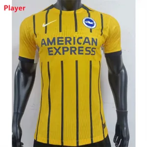 Brighton 2024/25 Away Jersey - Player Edition - Yellow